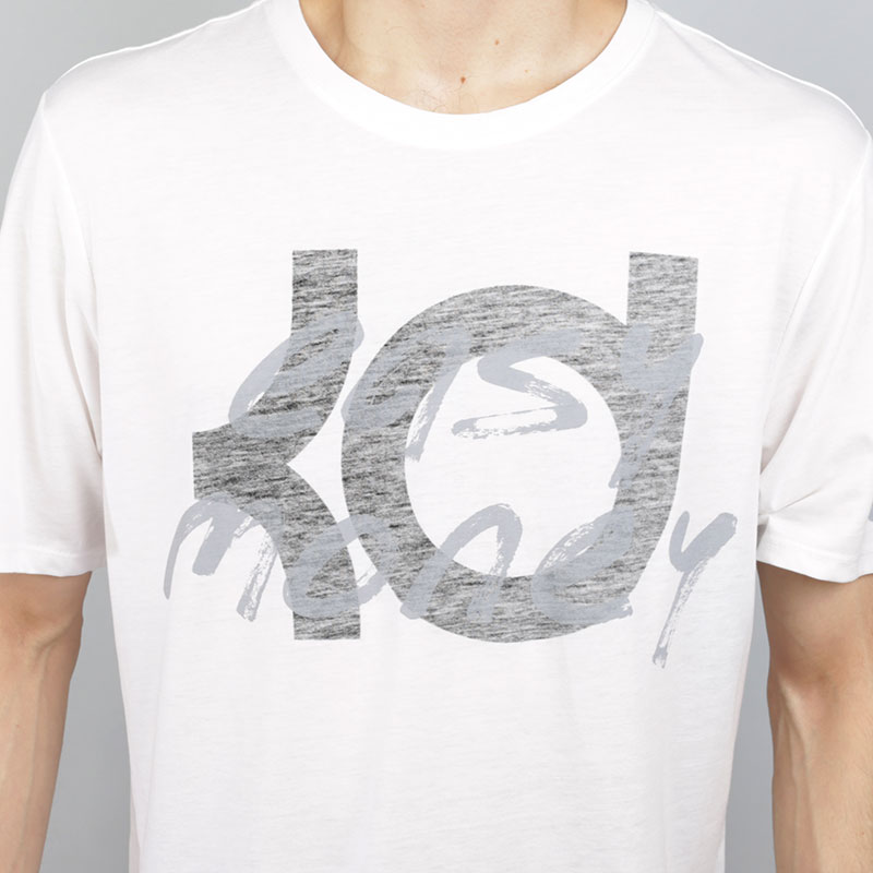 мужская белая футболка Nike Dry KD 882168-100 - цена, описание, фото 2