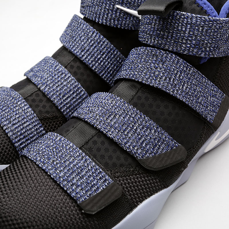 мужские черные баскетбольные кроссовки Nike Lebron Soldier XI 897644-005 - цена, описание, фото 5