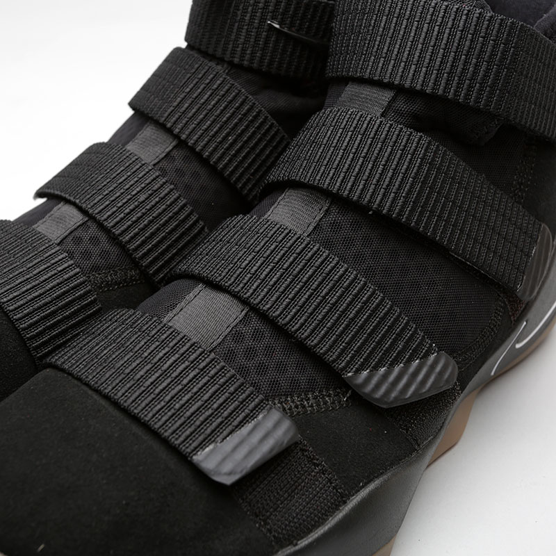мужские черные баскетбольные кроссовки Nike Lebron Soldier XI 897644-007 - цена, описание, фото 5