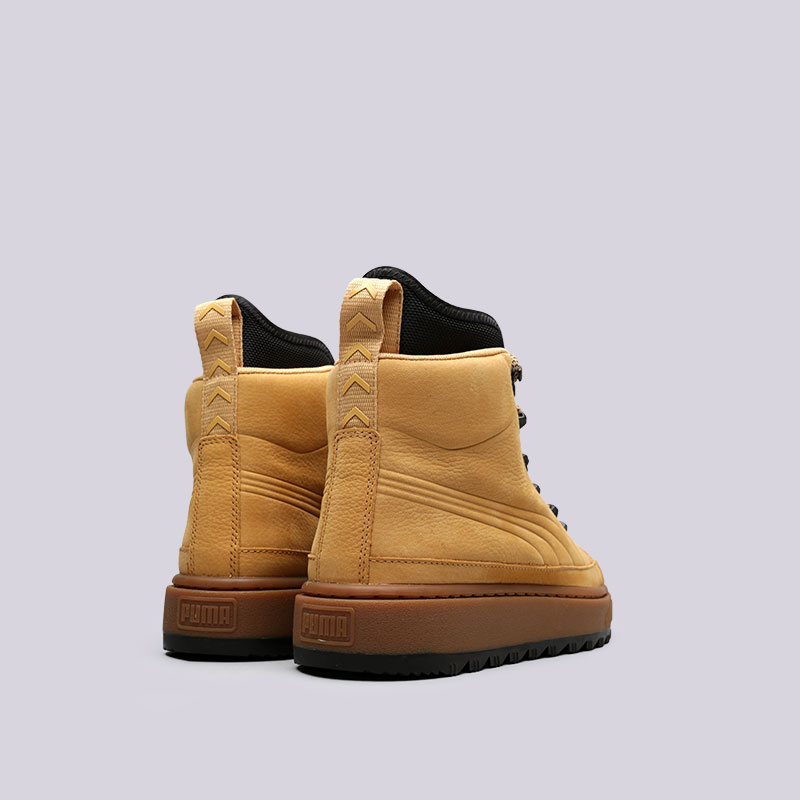  коричневые ботинки PUMA The Ren Boot NBK 36406302 - цена, описание, фото 3