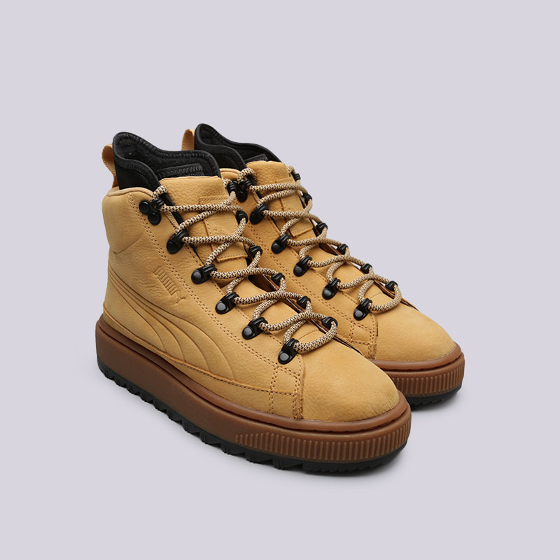  коричневые ботинки PUMA The Ren Boot NBK 36406302 - цена, описание, фото 4