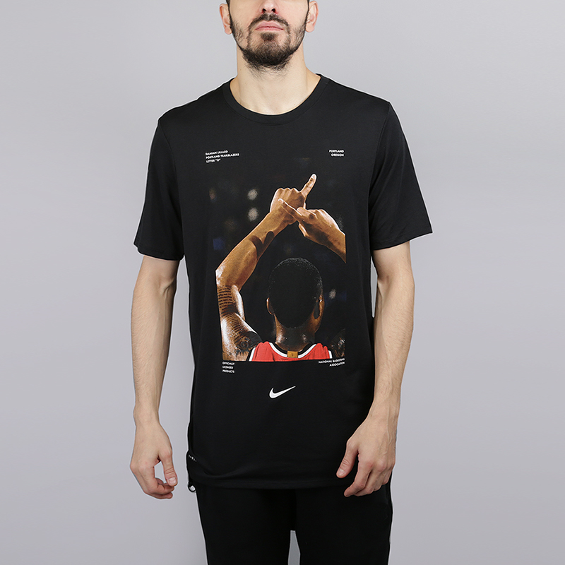 

Футболка Nike Damian Lillard Dry, Черный