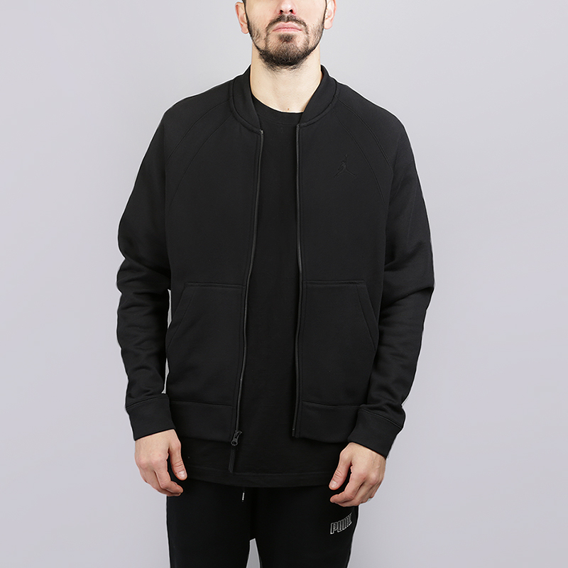 

Толстовка Jordan Jordan Sportswear Fleece Bomber, Черный