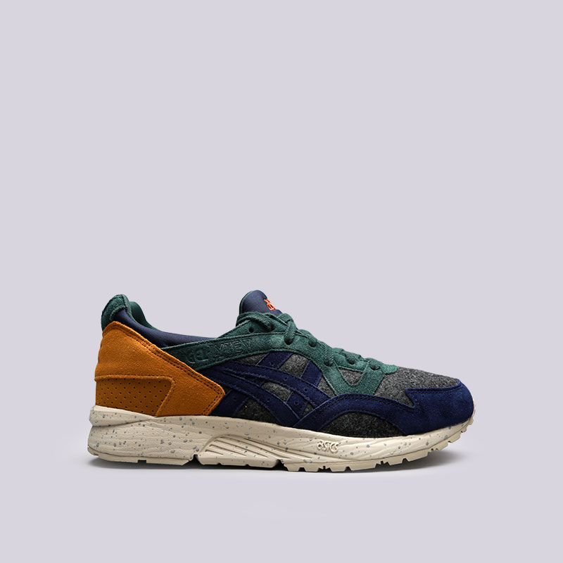 

Кроссовки ASICS Tiger Gel-Lyte V, Серый;зелёный;синий