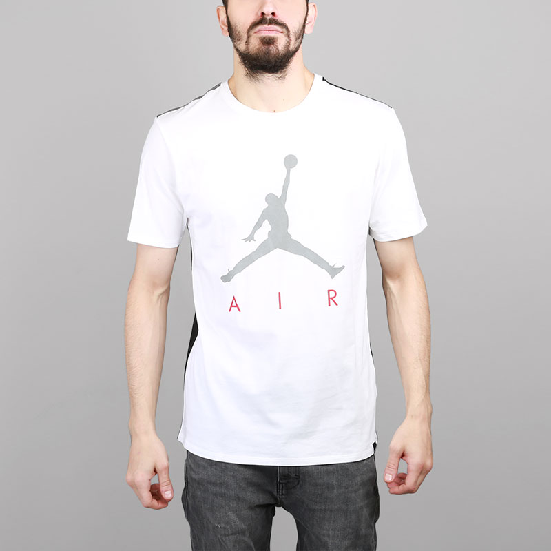 мужская белая футболка Jordan Jumpman Air AA0679-105 - цена, описание, фото 2