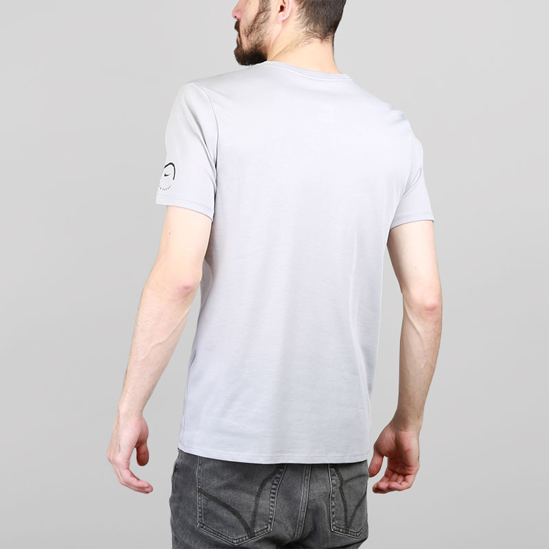 мужская серая футболка Nike Dry KD 882166-012 - цена, описание, фото 4