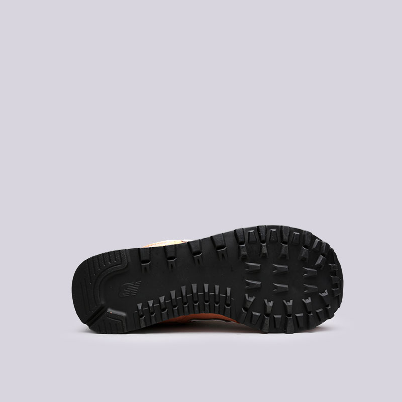 женские оранжевые кроссовки New Balance 574 WL574CB/B - цена, описание, фото 3
