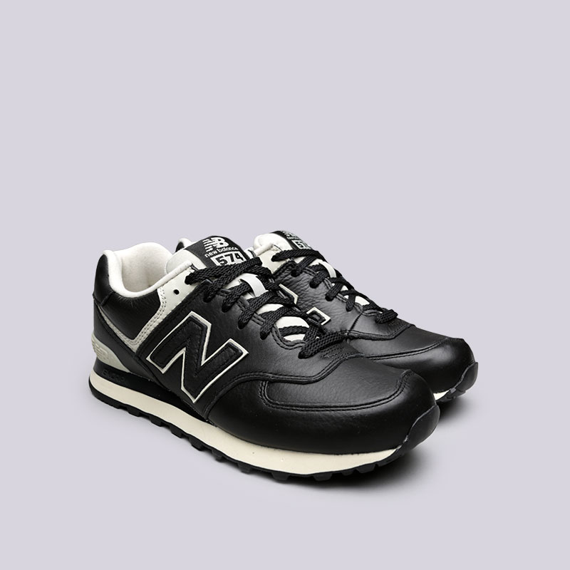 мужские черные кроссовки New Balance 574 ML574LUC/D - цена, описание, фото 4
