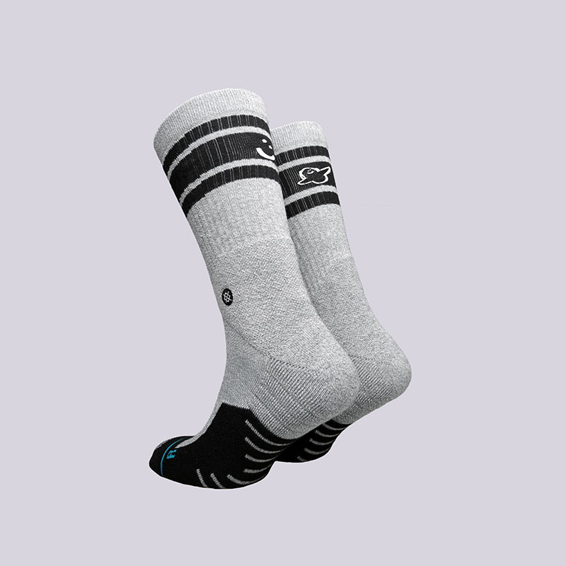 мужские серые носки Stance Smiley M557C17SMI- - цена, описание, фото 2