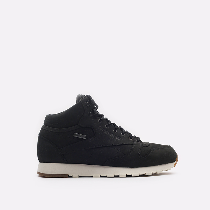 Мужские кроссовки Reebok CL LTHR Mid GTX-Thin (BS7883)  - цена, описание, фото 1