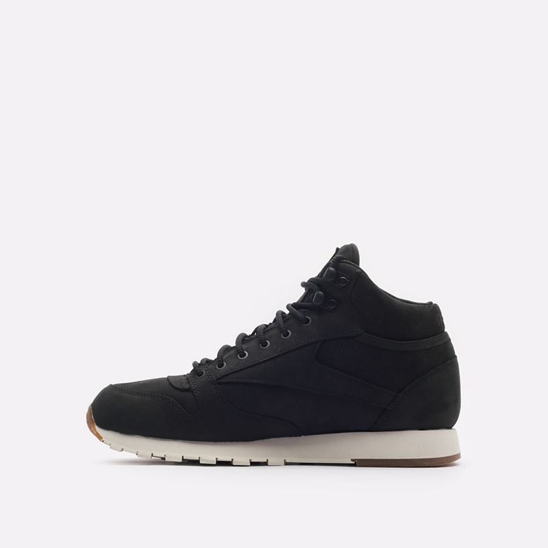 Мужские кроссовки Reebok CL LTHR Mid GTX-Thin (BS7883)  - цена, описание, фото 2
