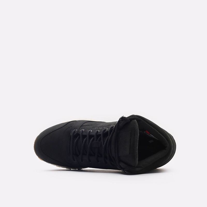 мужские черные кроссовки Reebok CL LTHR Mid GTX-Thin BS7883 - цена, описание, фото 6