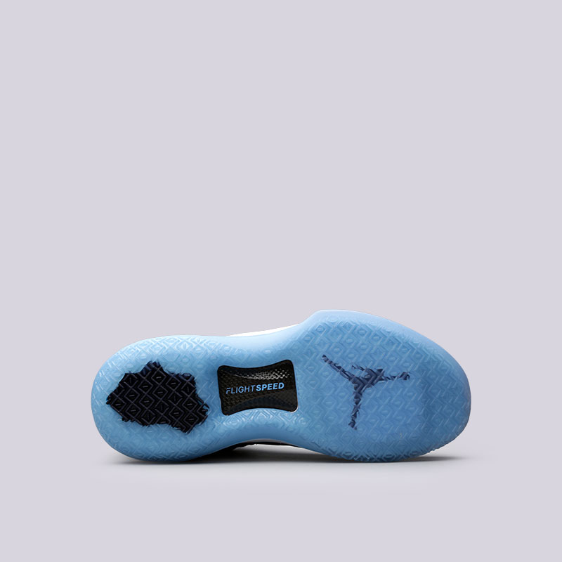 мужские голубые баскетбольные кроссовки Jordan XXXII Low AA1256-401 - цена, описание, фото 2