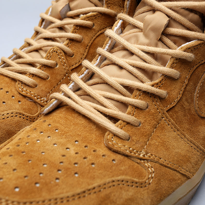 мужские коричневые кроссовки Jordan 1 Retro High OG 555088-710 - цена, описание, фото 5