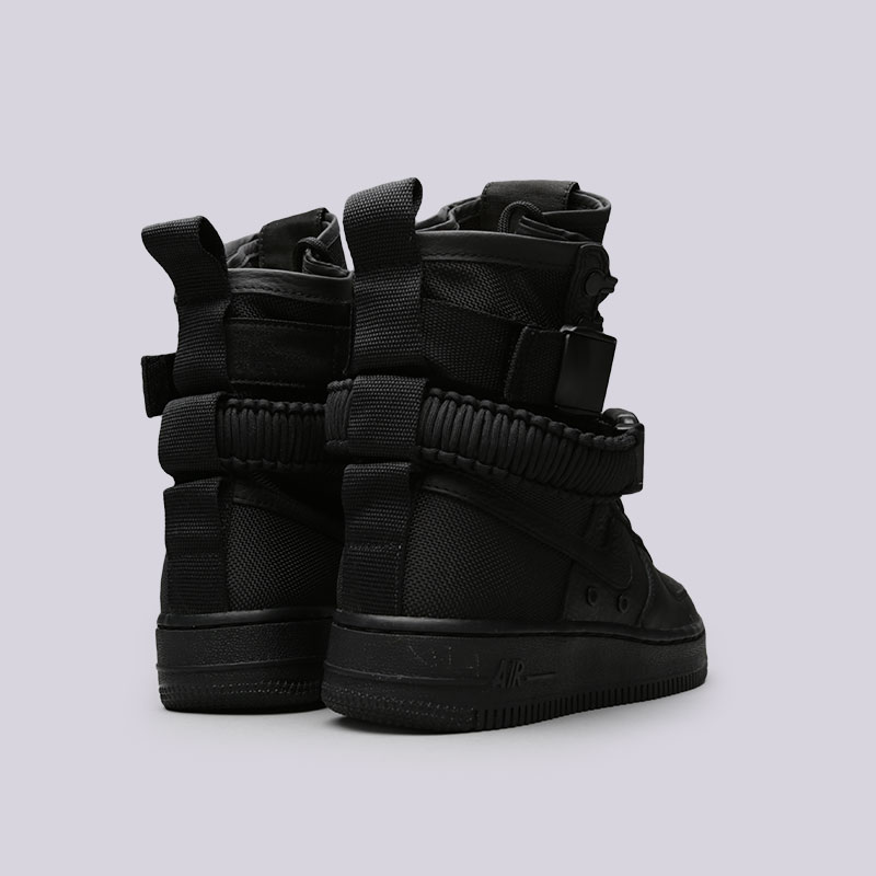 женские черные кроссовки Nike WMNS SF Air Force 1 857872-002 - цена, описание, фото 3