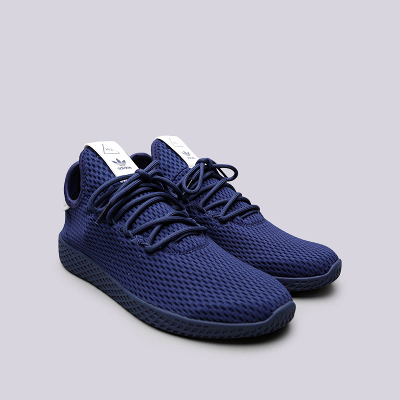 мужские синие кроссовки adidas PW Tennis HU BY8719 - цена, описание, фото 4