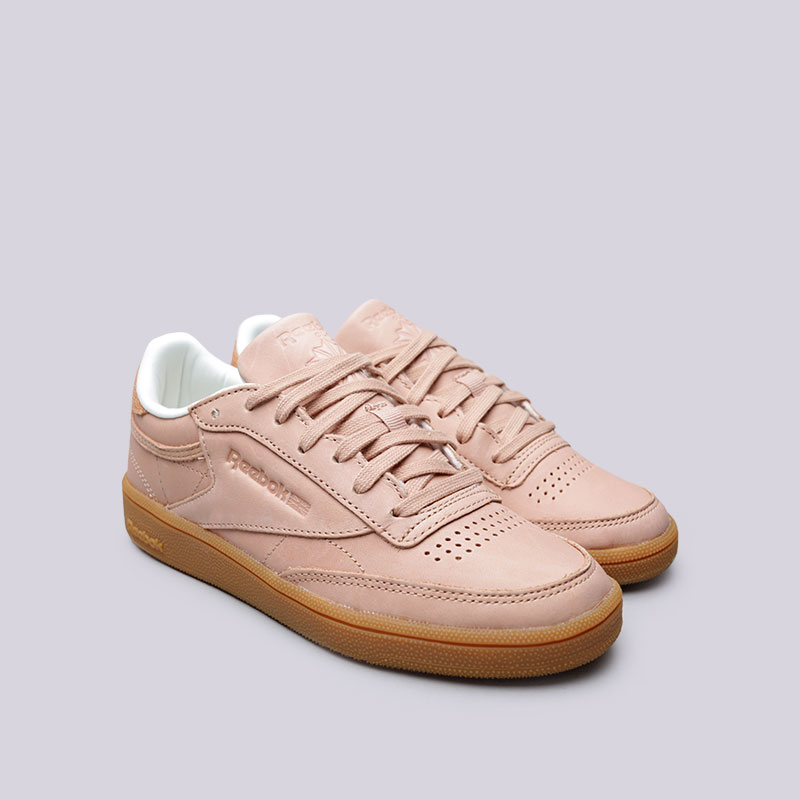 женские розовые кроссовки Reebok Club C 85 FBT WL BS6370 - цена, описание, фото 4