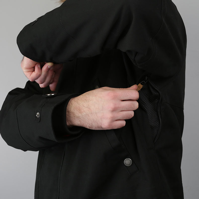 мужская черная куртка Запорожец heritage Alaska Alaska-black - цена, описание, фото 3