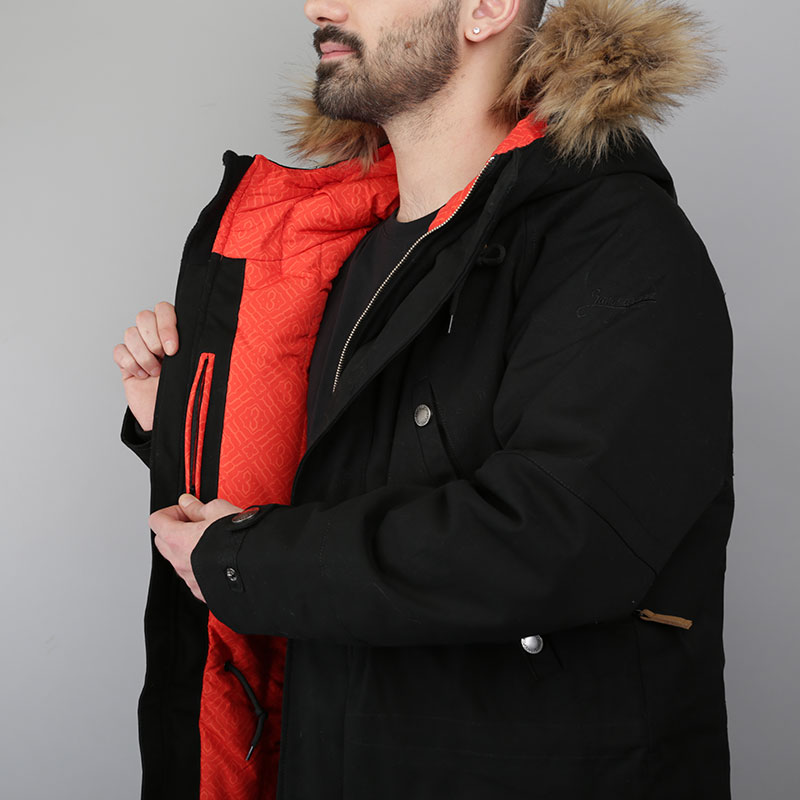 мужская черная куртка Запорожец heritage Alaska Alaska-black - цена, описание, фото 4