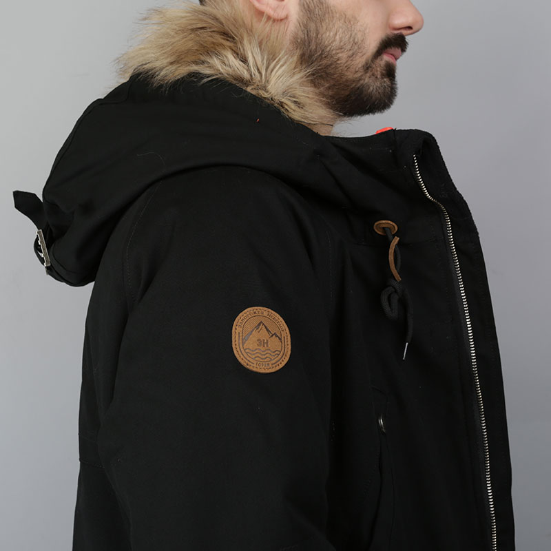 мужская черная куртка Запорожец heritage Alaska Alaska-black - цена, описание, фото 6
