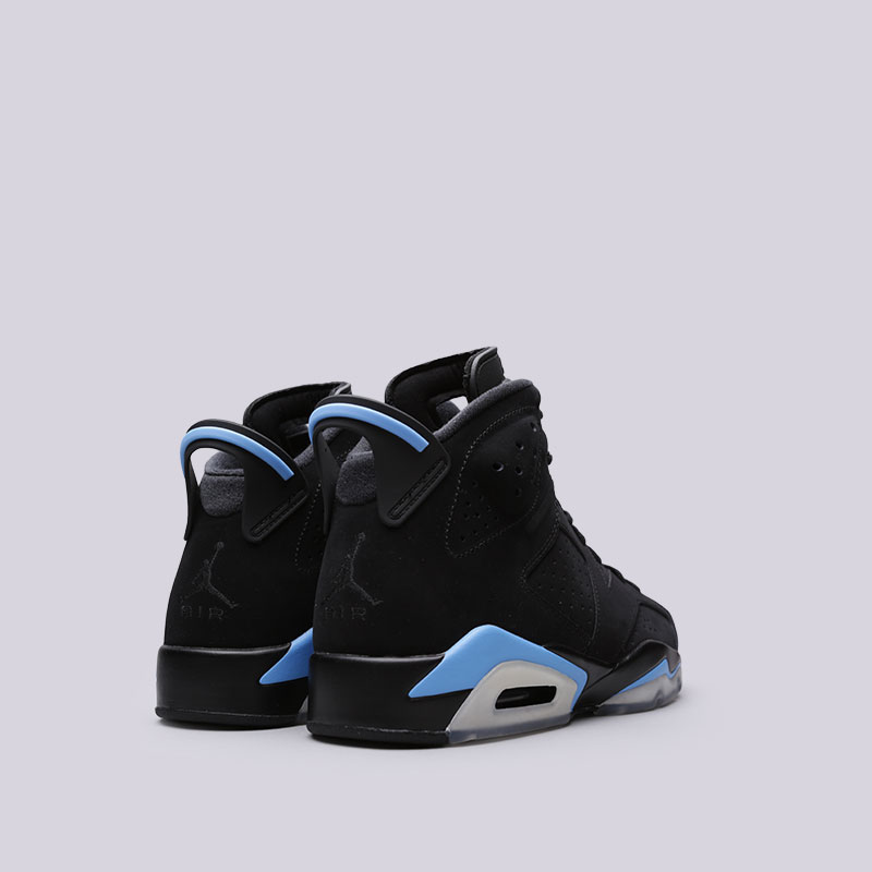 мужские черные кроссовки Jordan VI Retro 384664-006 - цена, описание, фото 3