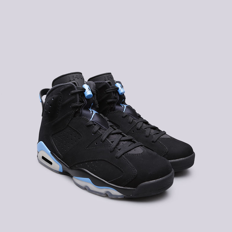 мужские черные кроссовки Jordan VI Retro 384664-006 - цена, описание, фото 4