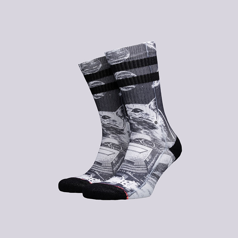 женские черные носки Stance Punker Skunker W556C17PUN- - цена, описание, фото 1