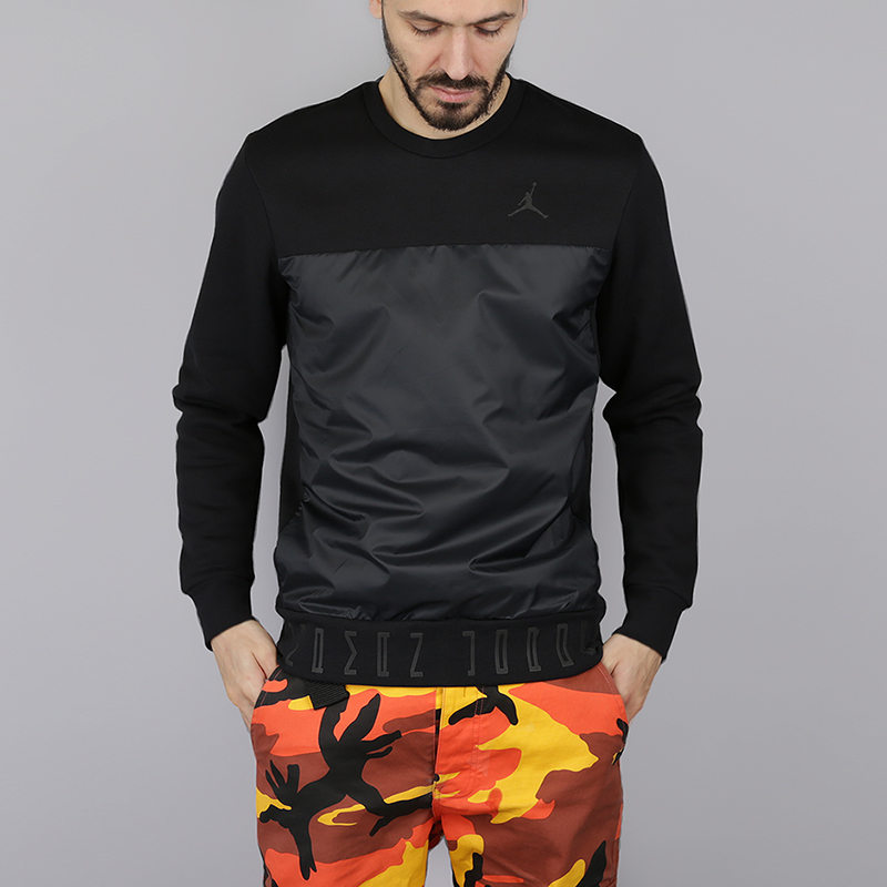 

Толстовка Jordan 11 Hybrid Crew, Черный