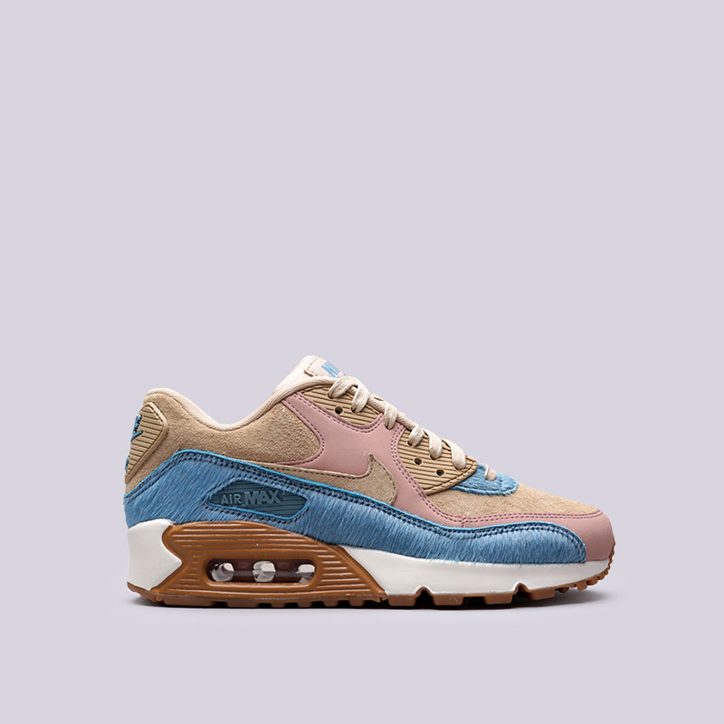 женские розовые кроссовки Nike WMNS Air Max 90 LX 898512-200 - цена, описание, фото 1