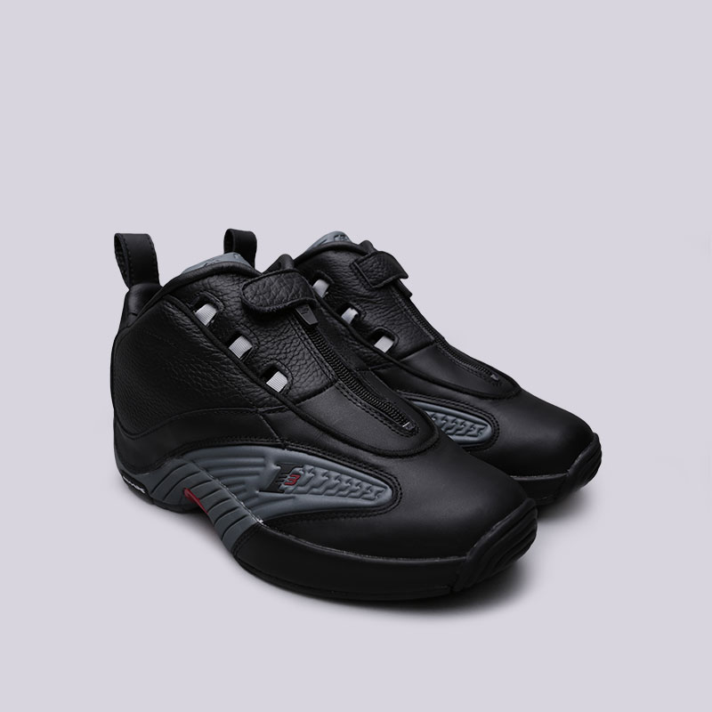 мужские черные баскетбольные кроссовки Reebok Answer IV V44961 - цена, описание, фото 4