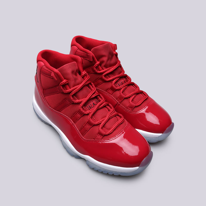 мужские красные кроссовки Jordan XI Retro 378037-623 - цена, описание, фото 3
