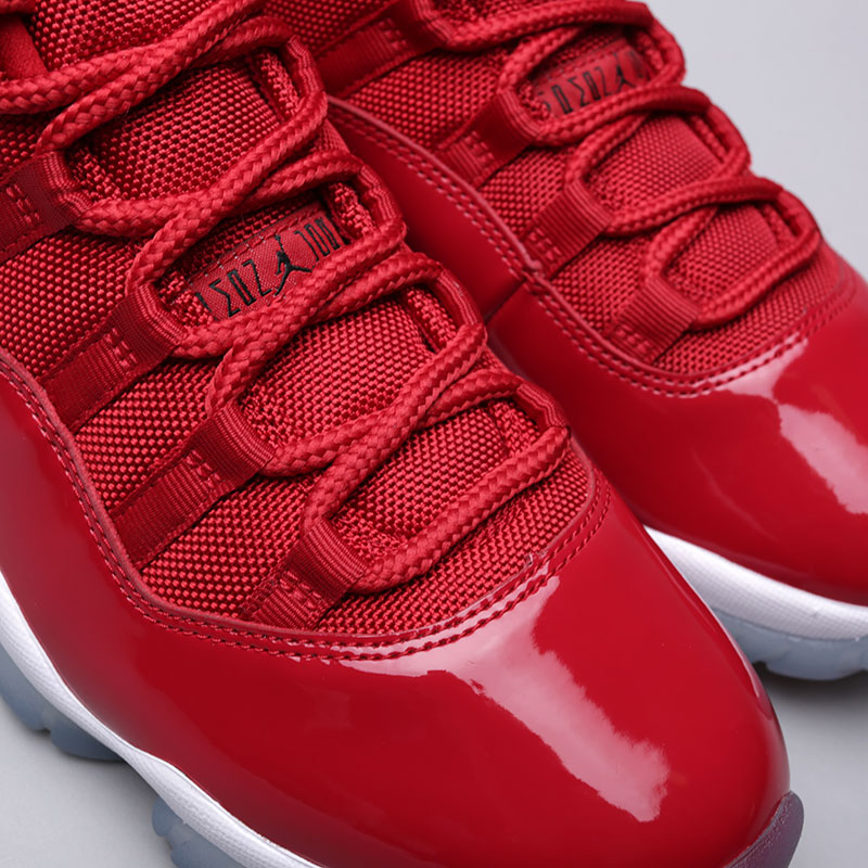 мужские красные кроссовки Jordan XI Retro 378037-623 - цена, описание, фото 5