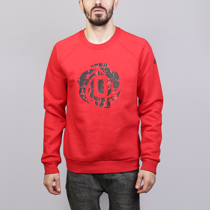 

Толстовка adidas Rose Crew, Красный