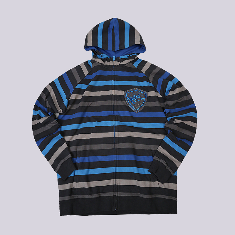 

Толстовка K1X Thriller Yarn Dye Zipper Hoody, Синий