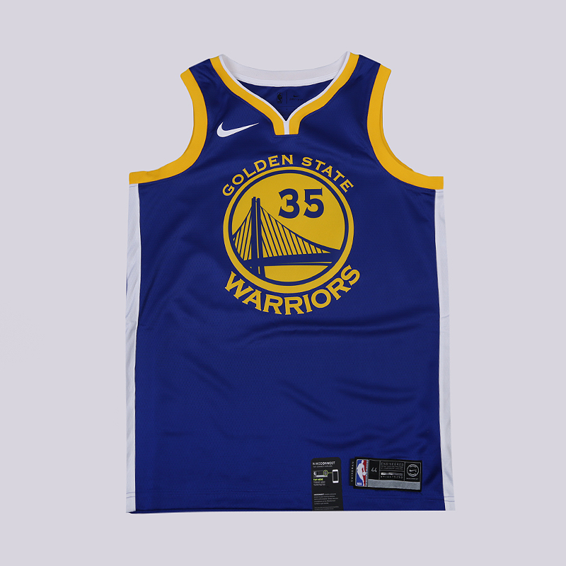 

Майка Nike Kevin Durant Golden State Warriors Icon Edition Swingman, Синий