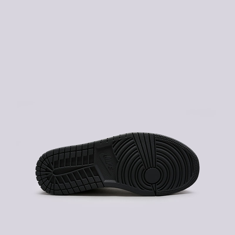 мужские черные кроссовки Jordan 1 Mid 554724-041 - цена, описание, фото 2