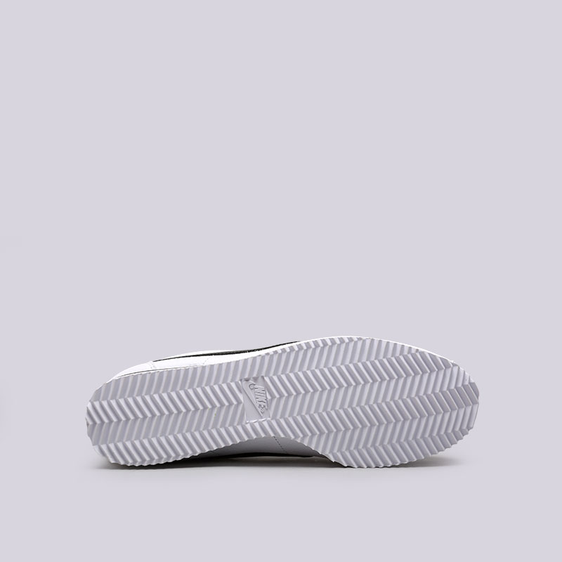 мужские белые кроссовки Nike Classic Cortez Leather 749571-100 - цена, описание, фото 2