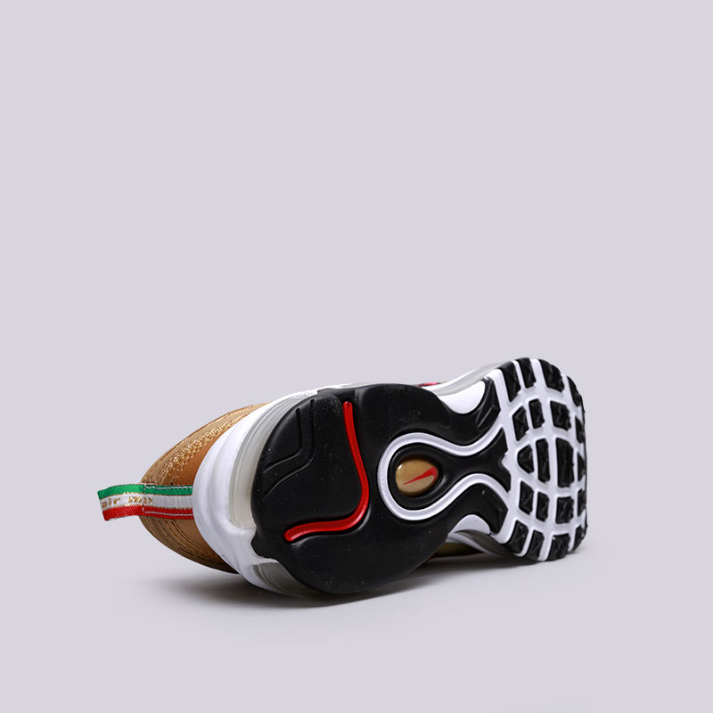 мужские золотые кроссовки Nike Air Max 97 IT AJ8056-700 - цена, описание, фото 4