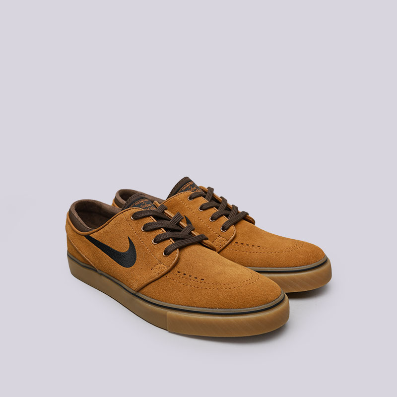 мужские коричневые кроссовки Nike SB Zoom Stefan Janoski 333824-214 - цена, описание, фото 4