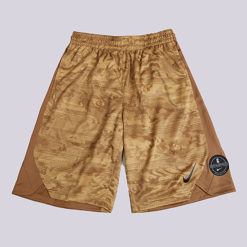 

Шорты Nike Dry Elite Kyrie Printed Basketball Shorts, Коричневый