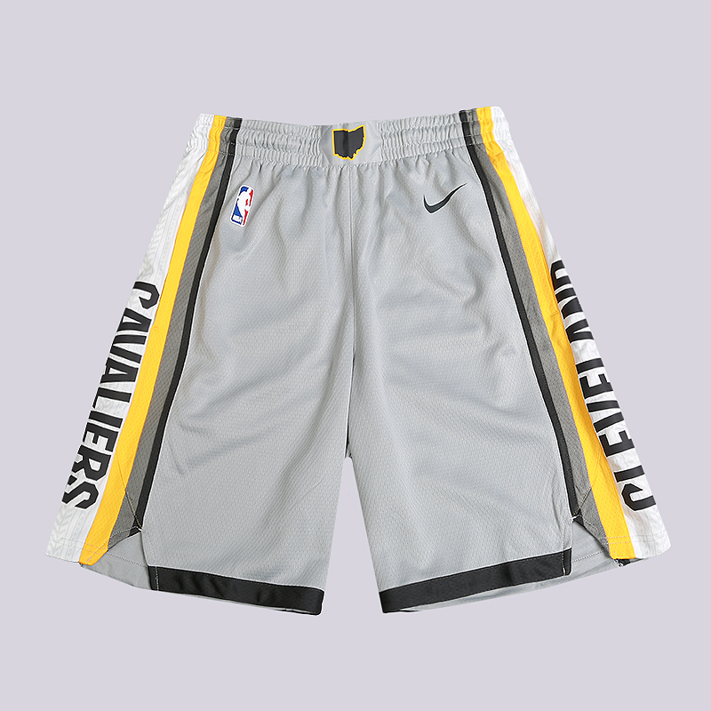 

Шорты Nike NBA Cleveland Cavaliers Nike City Edition Swingman, Серый