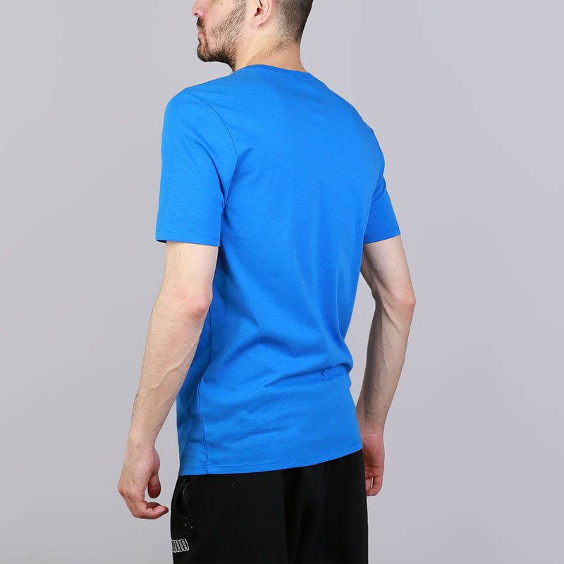 мужская синяя футболка Nike Oklahoma City Thunder City Edition 890861-403 - цена, описание, фото 4