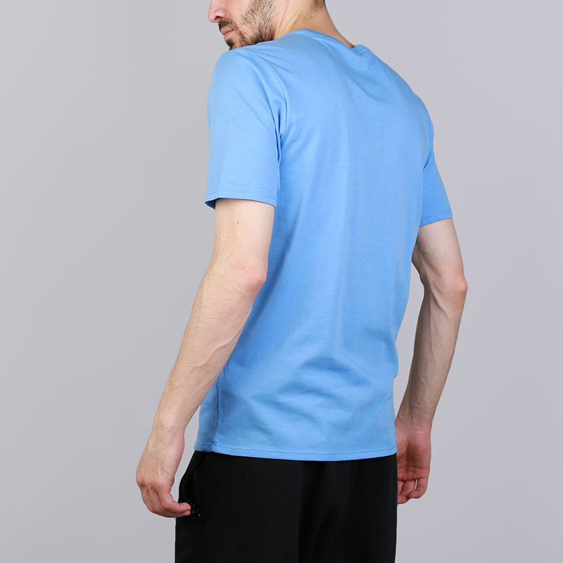 мужская синяя футболка Nike Chicago Bulls City Edition 888447-448 - цена, описание, фото 4