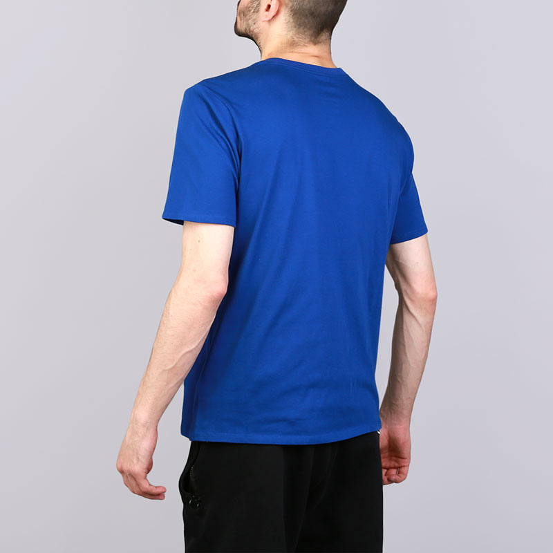 мужская синяя футболка Nike Golden State Warriors 927872-495 - цена, описание, фото 4