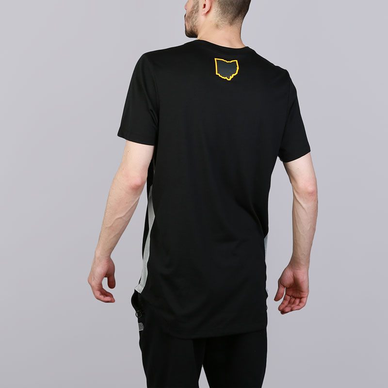 мужская черная футболка Nike Cleveland Cavaliers City Edition 890939-010 - цена, описание, фото 4