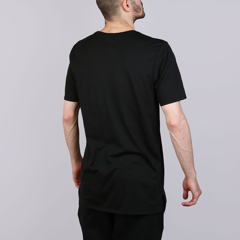 мужская черная футболка Jordan M Jsw Tee Drptl Emboss Logo 907969-010 - цена, описание, фото 4