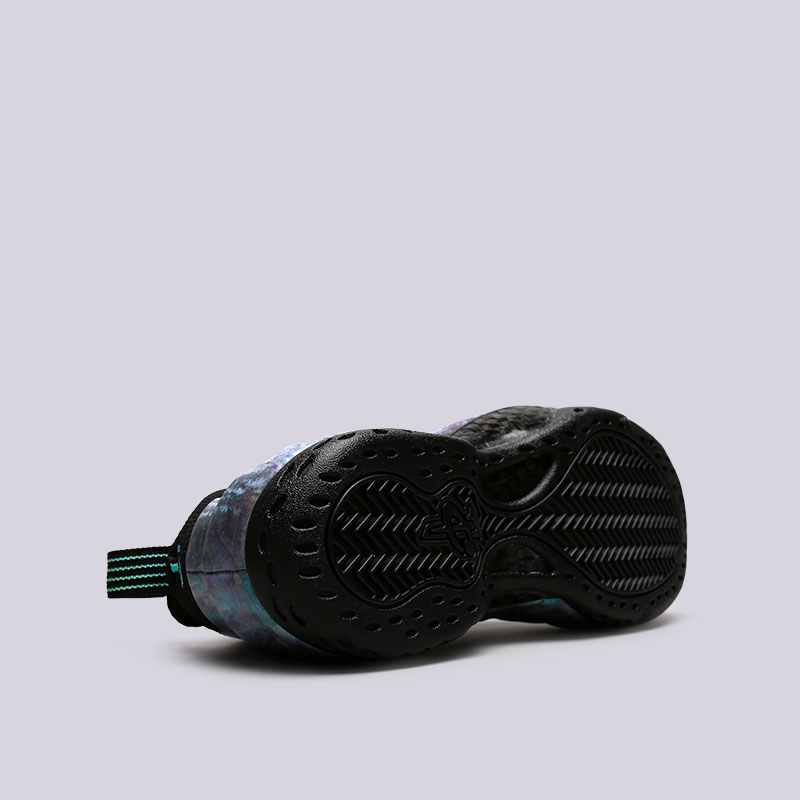 мужские черные кроссовки Nike Air Foamposite One PRM 575420-009 - цена, описание, фото 2