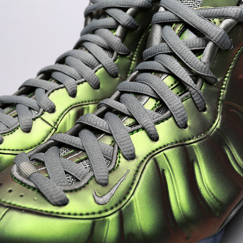 женские зеленые кроссовки Nike WMNS Air Foamposite One AA3963-001 - цена, описание, фото 5
