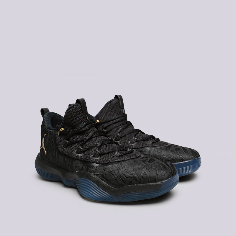 мужские черные баскетбольные кроссовки Jordan Super.Fly 2017 Low AA2547-021 - цена, описание, фото 3