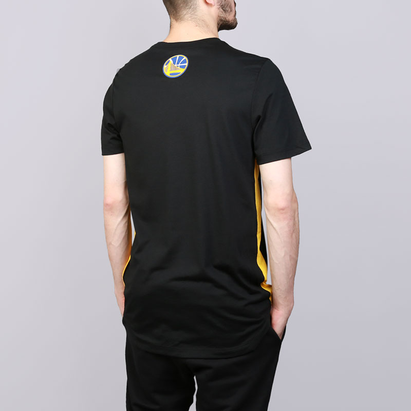 мужская черная футболка Nike Golden State Warriors City Edition Dry 890947-010 - цена, описание, фото 4